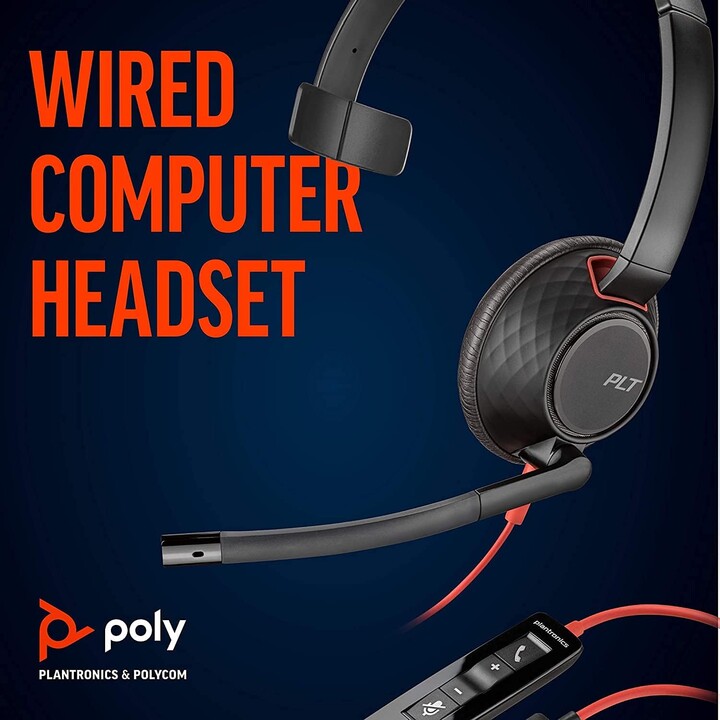 POLY Blackwire C3215 Kopfhörer Kabelgebunden Kopfband Büro/Callcenter USB Typ-C Schwarz
