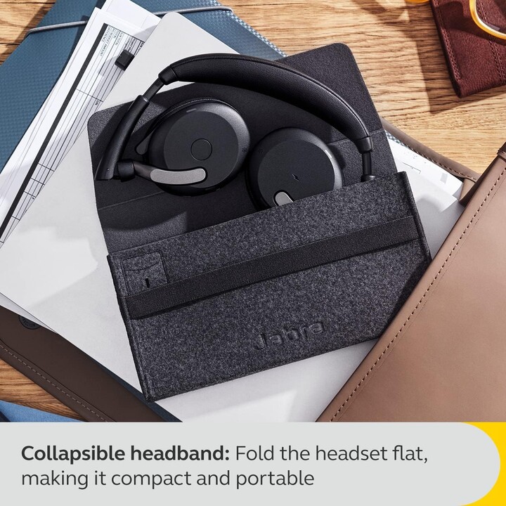 Jabra Evolve2 65 Flex UC Auriculares estéreo supraaurales (Bluetooth, inalámbrico, USB-C)