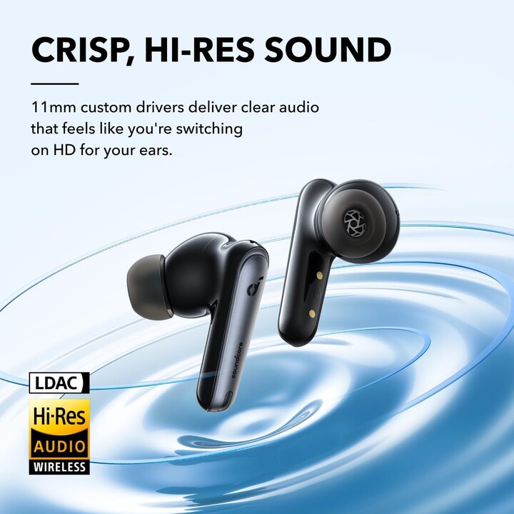 Soundcore Liberty 4 NC con cancelación de ruido (ANC) Auriculares Bluetooth Negro 