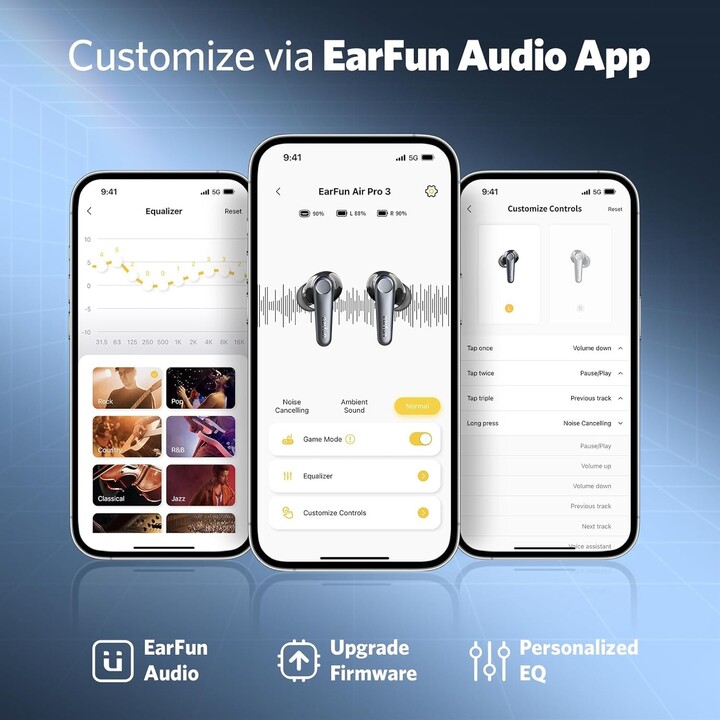 Earfun Free Pro 3 Nero