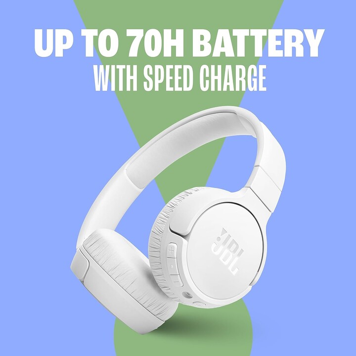 JBL Tune 670NC Cuffie Bluetooth Blu