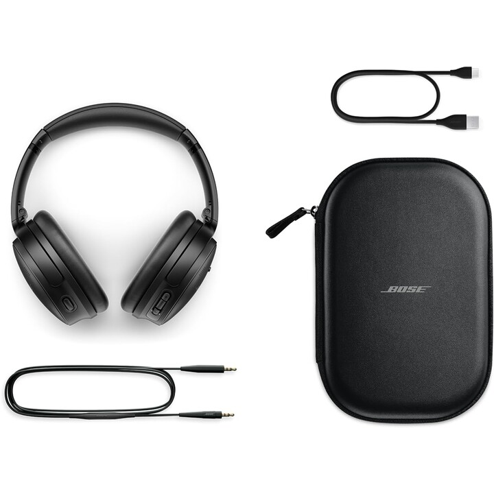 Bose QuietComfort Auriculares Inalámbrico y alámbrico Diadema Música/uso diario Bluetooth Negro