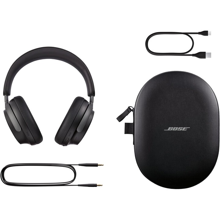 Bose QuietComfort Ultra Auriculares Inalámbrico y alámbrico Diadema Música/uso diario Bluetooth Negro