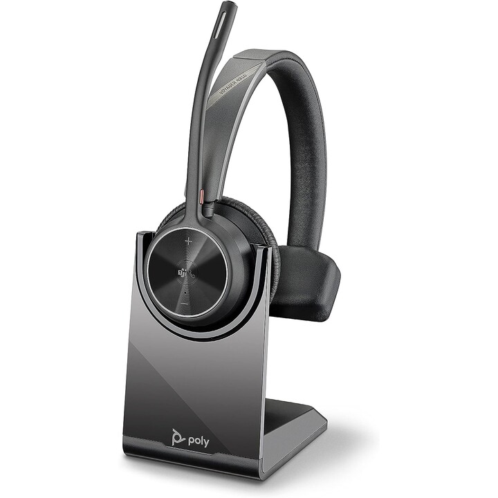 POLY Voyager 4310 UC Casque Sans fil Arceau Bureau/Centre d'appels USB Type-A Bluetooth Socle de chargement Noir