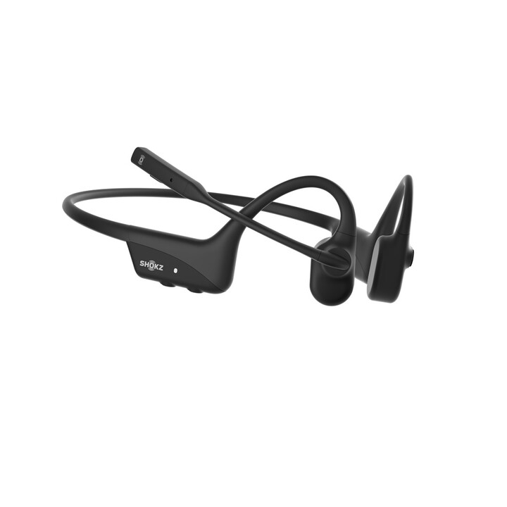 SHOKZ C110-AC-BK auricular y casco Auriculares Inalámbrico gancho de oreja Oficina/Centro de llamadas USB Tipo C Bluetooth Negro