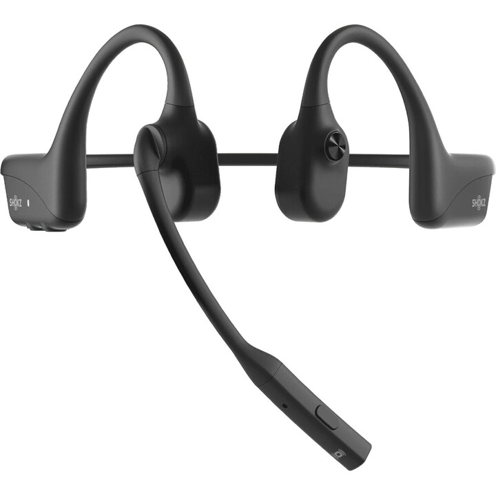 SHOKZ C110-AC-BK auricular y casco Auriculares Inalámbrico gancho de oreja Oficina/Centro de llamadas USB Tipo C Bluetooth Negro