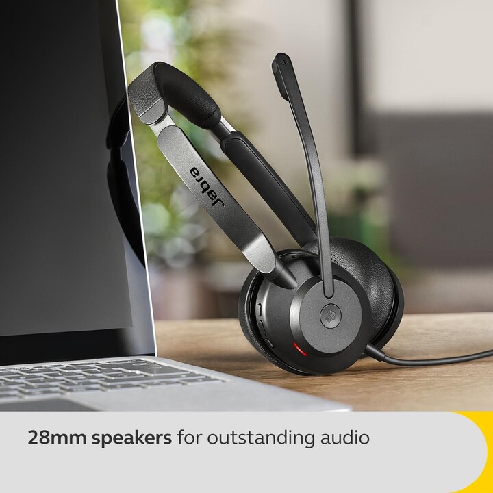 Jabra Evolve2 30 SE MS Auriculares estéreo supraaurales (USB-A, con cable)