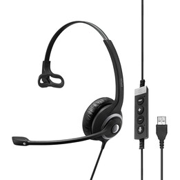 EPOS | SENNHEISER IMPACT SC 230 USB MS II Auriculares con cable OE, negro