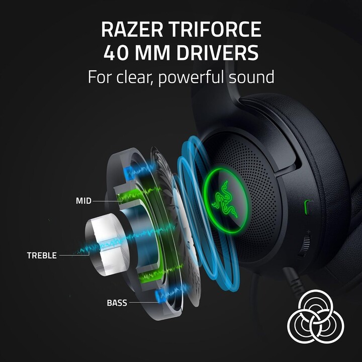 Razer Headset Kraken Kitty V2, Mikrofon, kabelgebunden, On-Ear-Geräuschunterdrückung