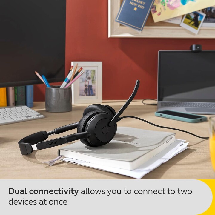 Jabra Evolve2 50 MS Estéreo - fone de ouvido