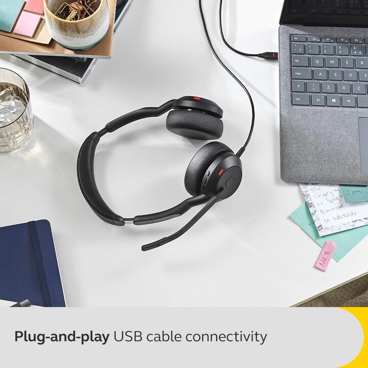 Jabra Evolve2 50 MS Stereo - headset