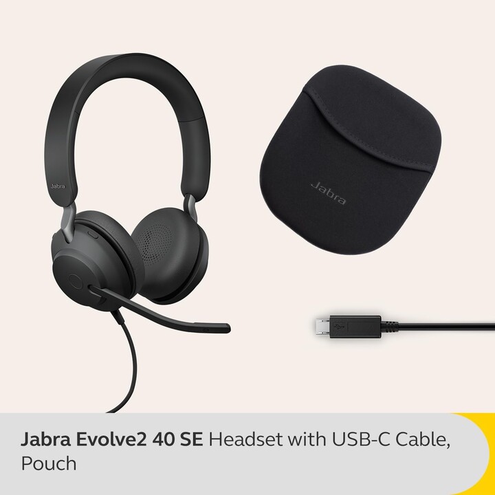 JABRA EVOLVE2 40 SE USB-C MS