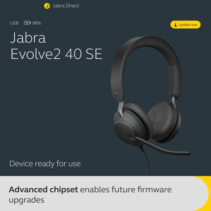 JABRA EVOLVE2 40 SE USB-C MS
