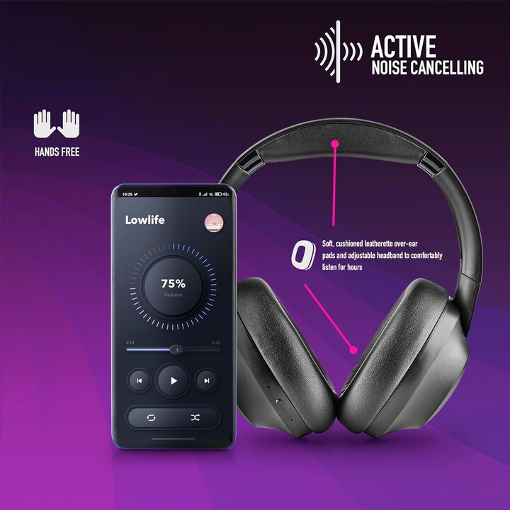 Auriculares Inalámbricos NGS Ártica Shake/ con Micrófono/ Bluetooth/ Negros