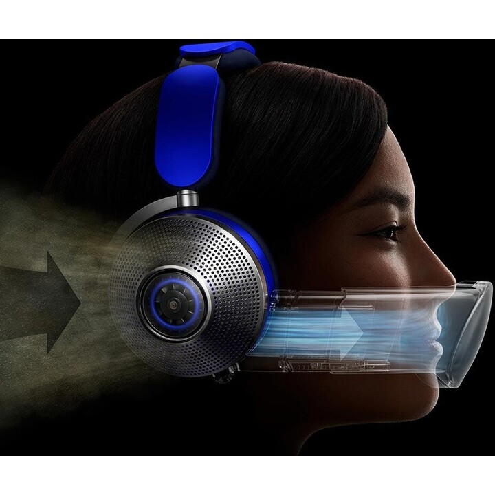Écouteurs Dyson Zone™ Blue avec suppression active du bruit