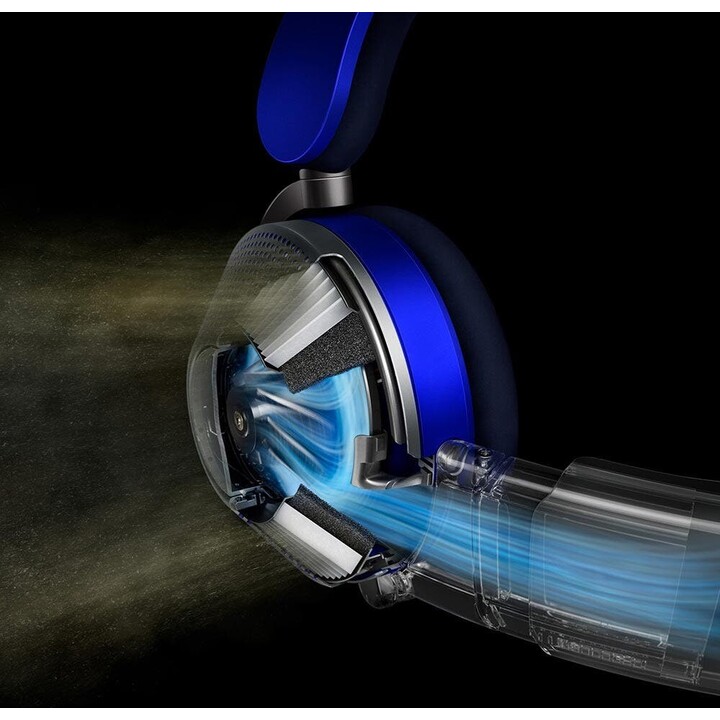 Écouteurs Dyson Zone™ Blue avec suppression active du bruit