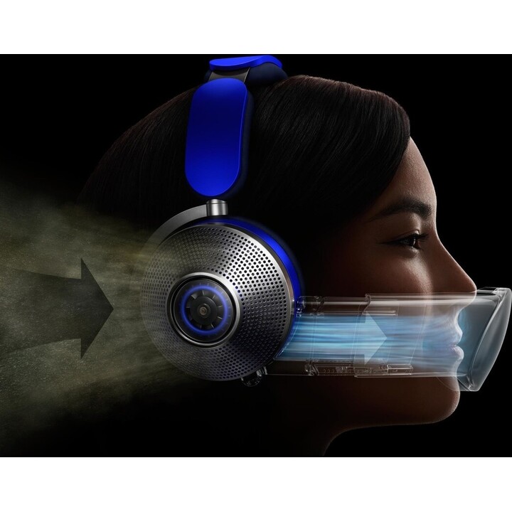 Écouteurs Dyson Zone™ Blue avec suppression active du bruit