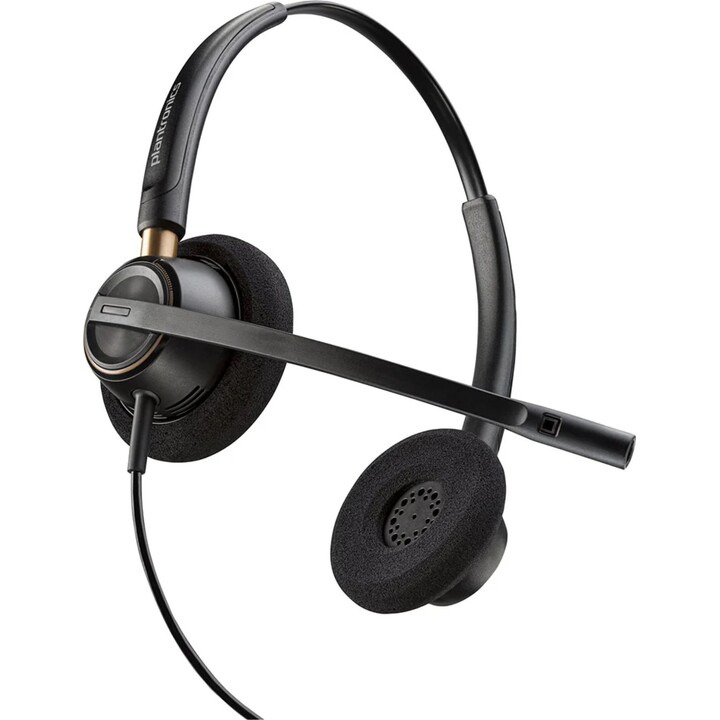 Cuffie binaurali con cancellazione del rumore Plantronics EncorePro 520