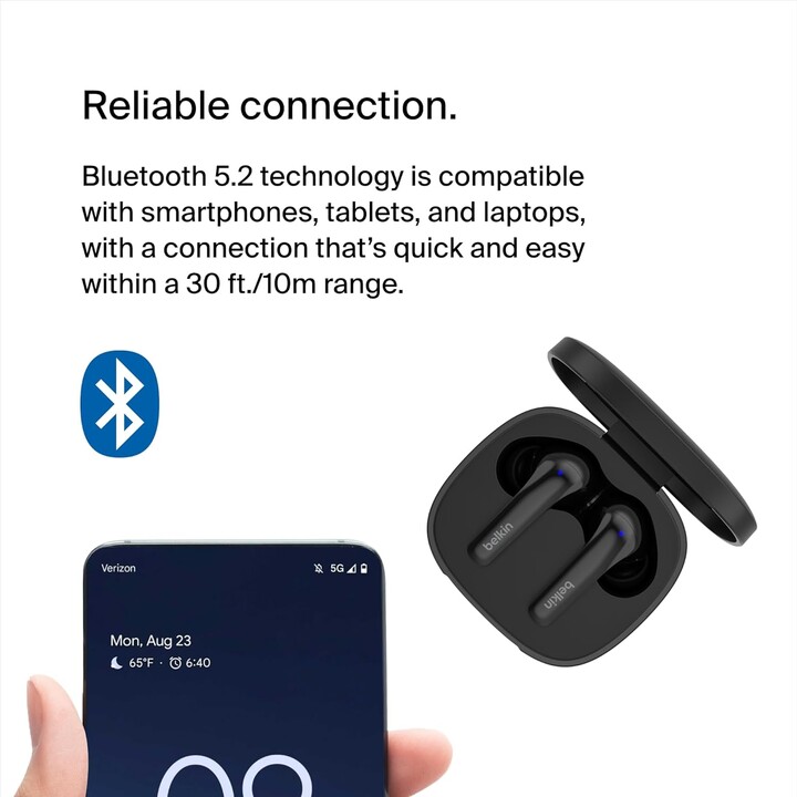 Sf motion true wireless earbuds bk