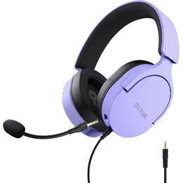 Auriculares Gaming con Micrófono Trust Gaming GXT 489 Fayzo/ Jack 3.5/ Morados