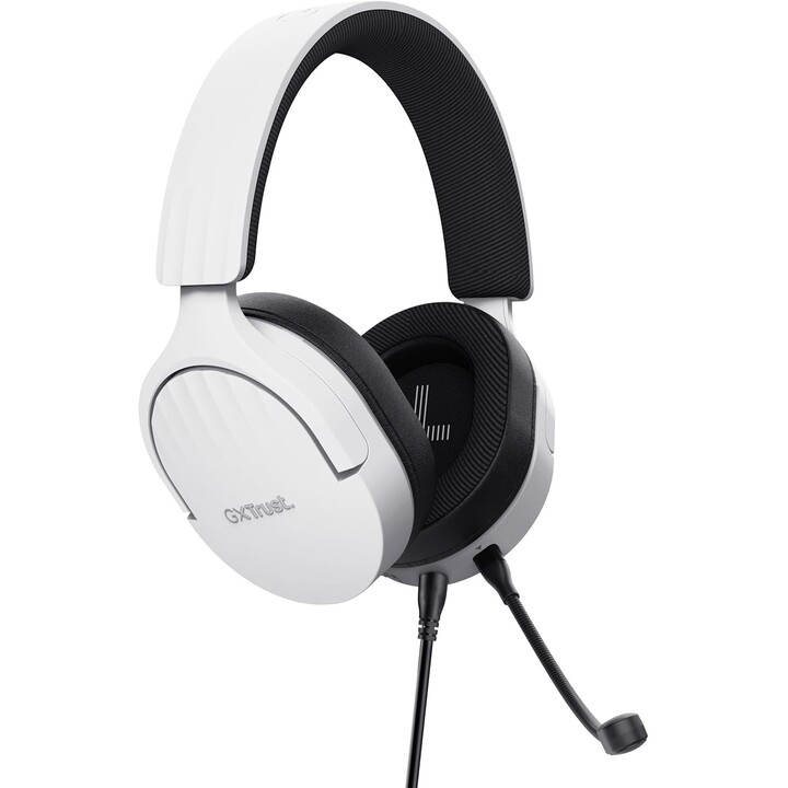Auriculares Gaming con Micrófono Trust Gaming GXT 489 Fayzo/ Jack 3.5/ Blancos