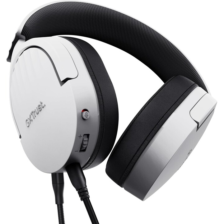 Auriculares Gaming con Micrófono Trust Gaming GXT 489 Fayzo/ Jack 3.5/ Blancos