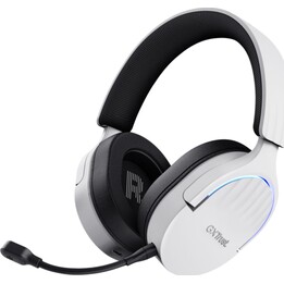 Fones de ouvido sem fio para jogos com microfone Trust Gaming GXT 491 Fayzo/ Bluetooth/ Jack 3.5/ Branco