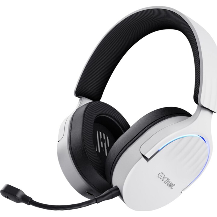 Auriculares Gaming Inalámbricos con Micrófono Trust Gaming GXT 491 Fayzo/ Bluetooth/ Jack 3.5/ Blancos