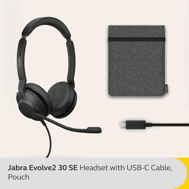 Jabra Evolve2 30 SE MS Stereo - auricolare