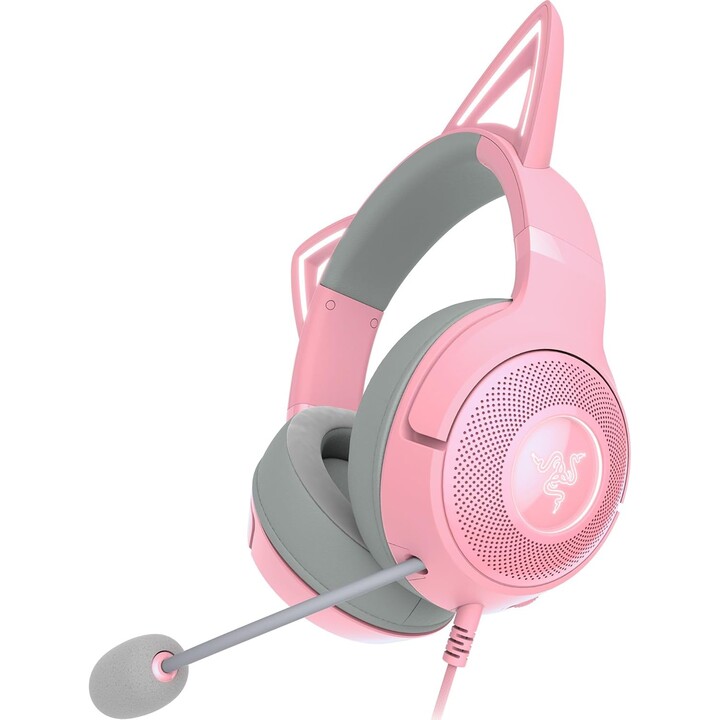 Auriculares Razer Kraken Kitty V2 Quartz (rz04-04730200-r3m1)