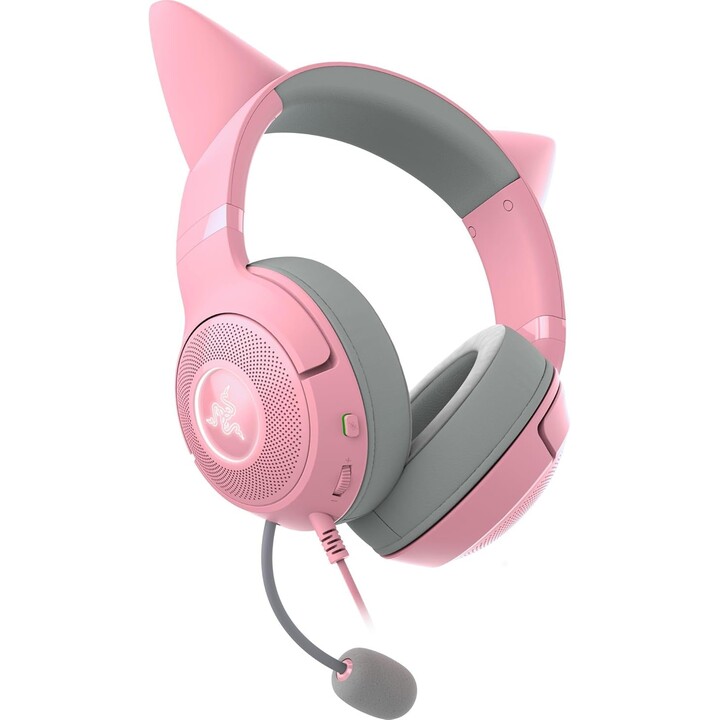 Auriculares Razer Kraken Kitty V2 Quartz (rz04-04730200-r3m1)