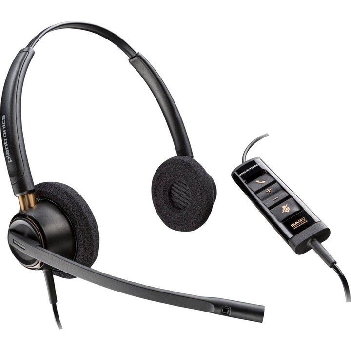 HP POLY EncorePro 320 USB-A TAA - Stereo Headphones