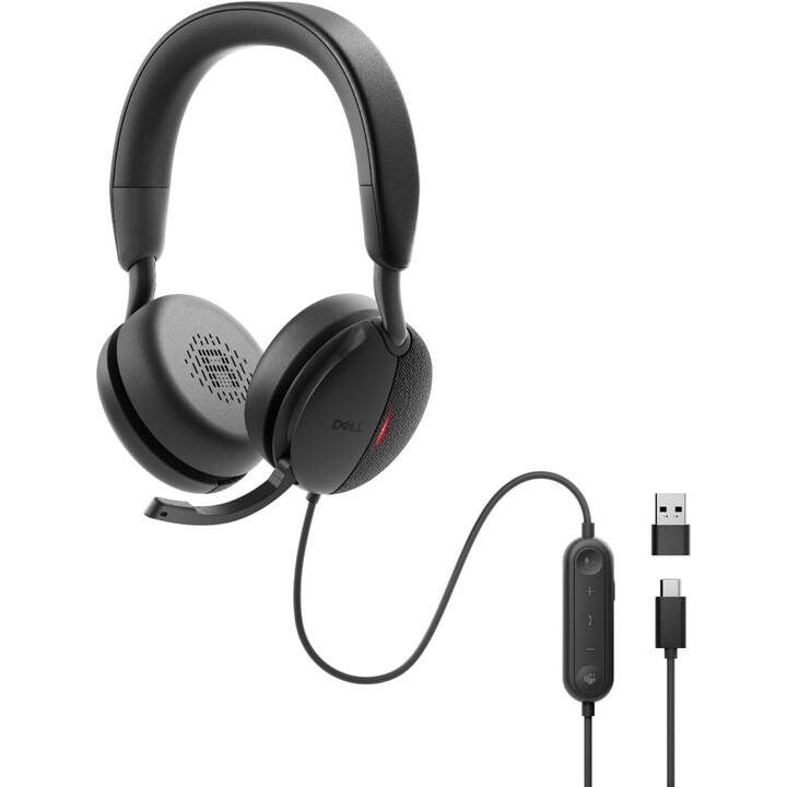 Casque de l'ANC de Dell Pro Wired WH5024