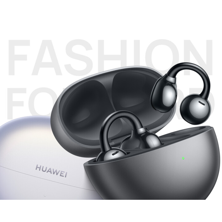 Fones de ouvido Huawei Freeclip pretos