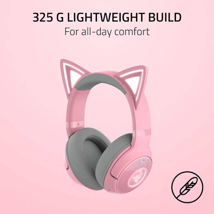 Razer Kraken Kitty V2 Bt Auriculares Inalámbrico Diadema Juego Bluetooth Rosa