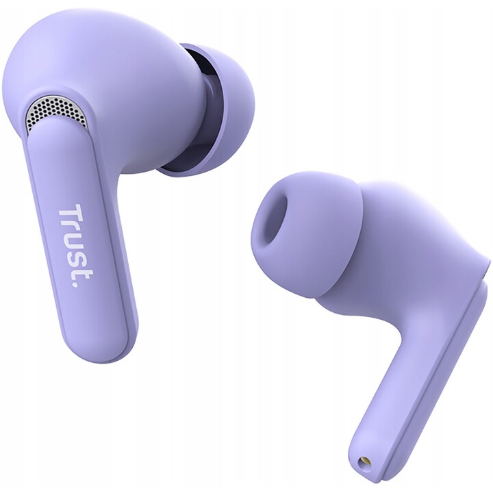Trust Yavi Bluetooth ENC earbuds purple