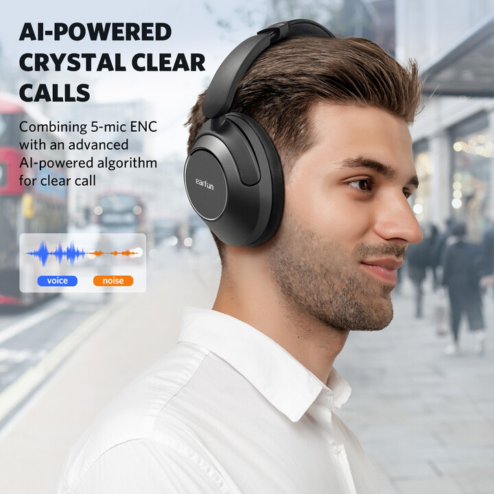 EarFun Wave Pro Nero - Cuffie wireless