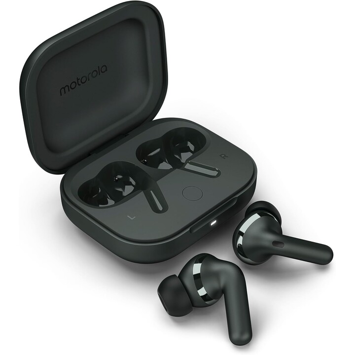 Motorola Moto Buds+ Gris con cancelación de ruido (ANC) - Auriculares Bluetooth