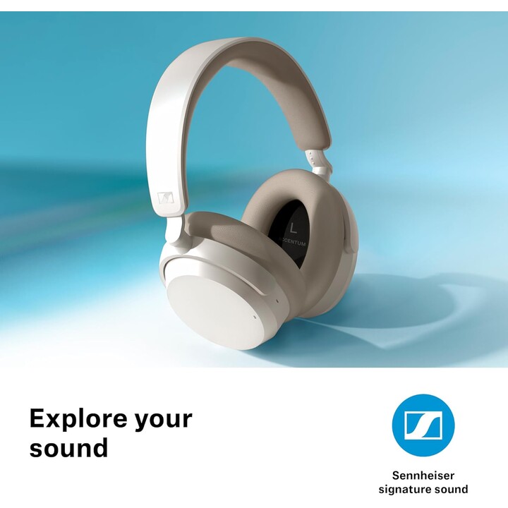 Sennheiser Accentum ANC Blanco- Auriculares Bluetooth