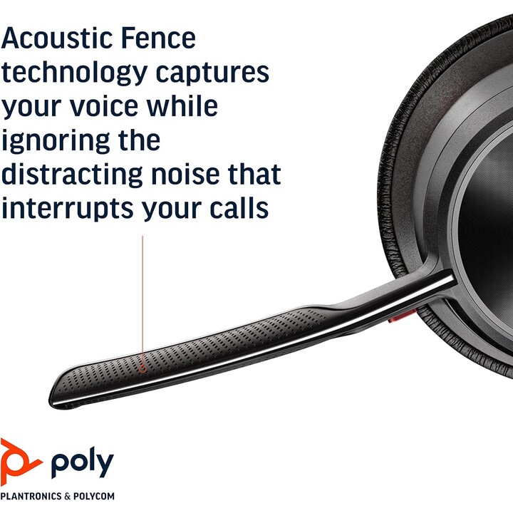 Auriculares Poly Voyager Focus 2 USB-A