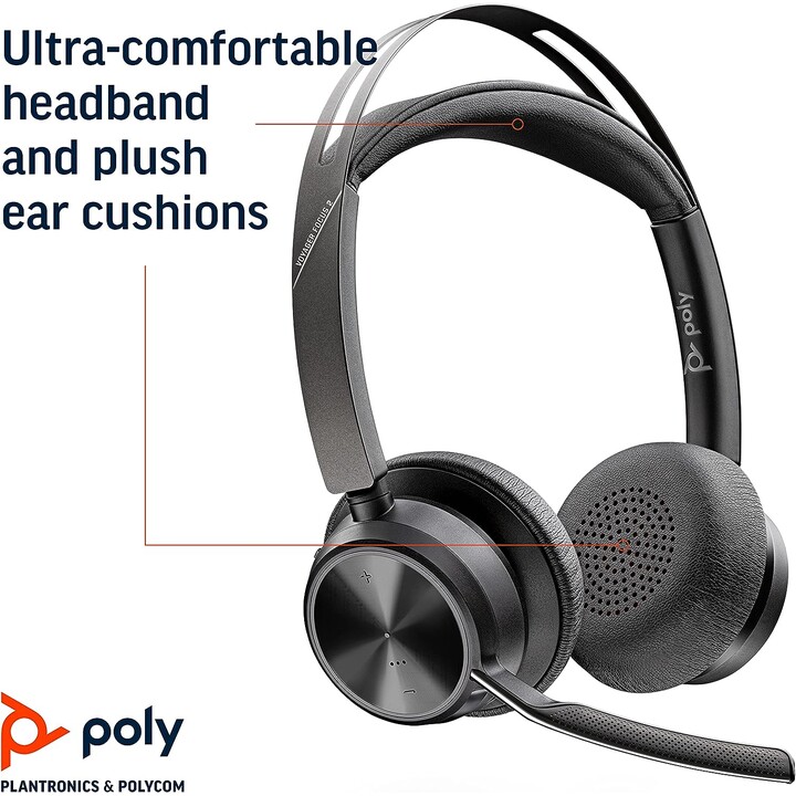 Auriculares Poly Voyager Focus 2 USB-A