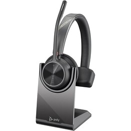 POLY Voyager 4310 UC Monaural Headset + BT700 USB-A Adapter + Charging Stand