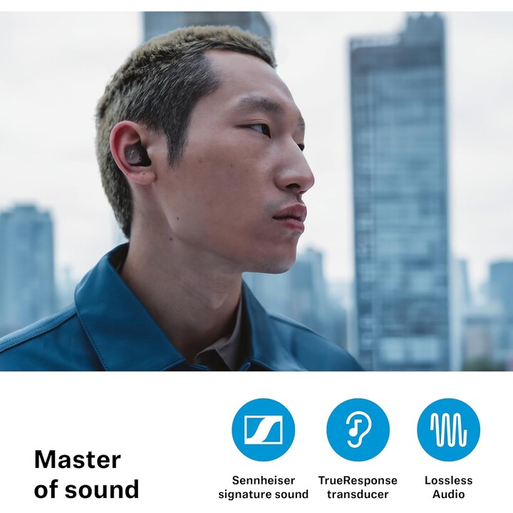 Sennheiser Momentum True Wireless 4 ANC Blanco - Auriculares Bluetooth
