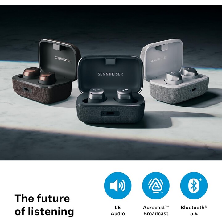 Sennheiser Momentum True Wireless 4 ANC Blanco - Auriculares Bluetooth
