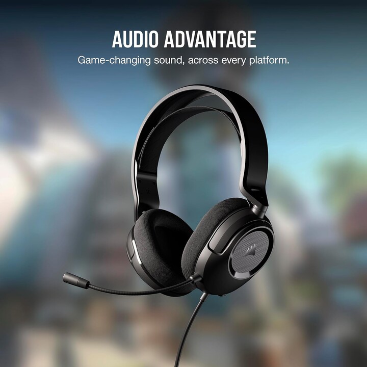 Corsair HS35 V2 Cuffie multipiattaforma surround Nere Ca-9011386-eu