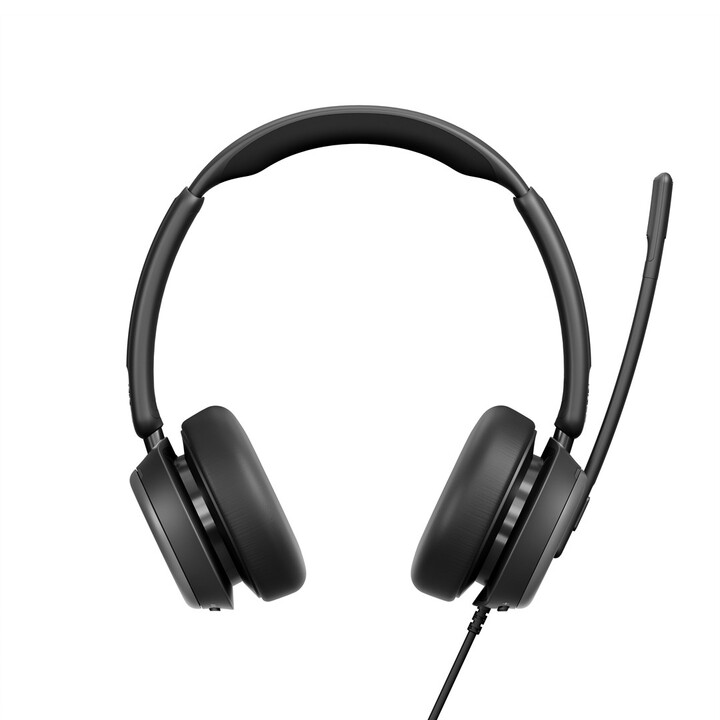 EPOS Impact 860 ANC - Hochleistungsfähiges Doppelohr-Headset mit Geräuschunterdrückung, Super-Breitband-Audio, USB-C-Konnektivit
