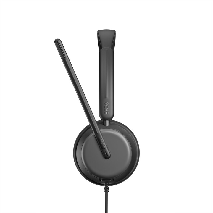 EPOS Impact 860 ANC - Hochleistungsfähiges Doppelohr-Headset mit Geräuschunterdrückung, Super-Breitband-Audio, USB-C-Konnektivit
