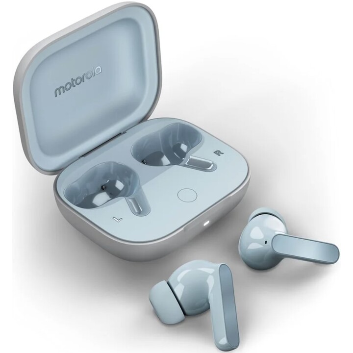 Auriculares Motorola Moto Buds Illusion azul