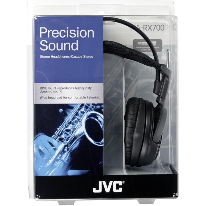 JVC HA-RX700 Auriculares Alámbrico Diadema Negro