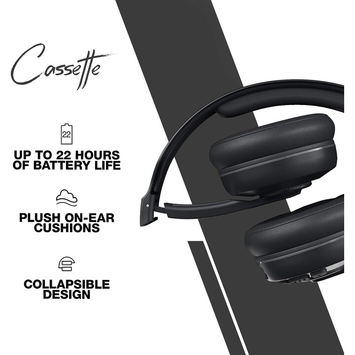 Skullcandy Cassette cuffie wireless on-ear nere